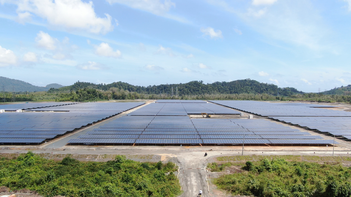 Aerial footage of Solar Farm taken by our new Instructor